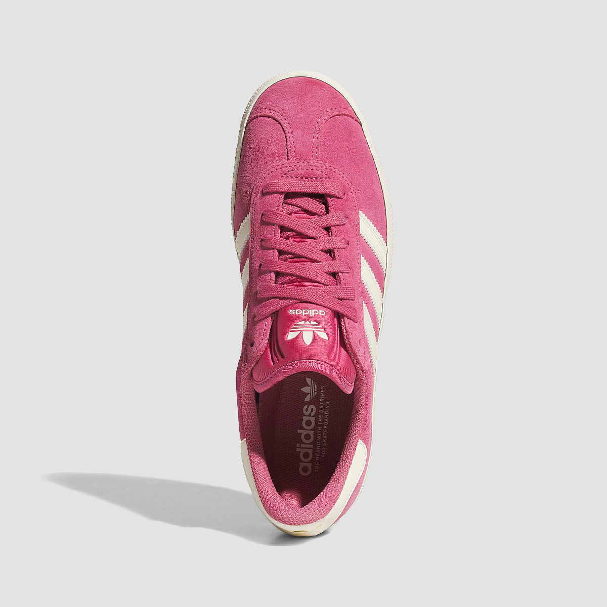 adidas Gazelle Adv Shoes - Dual Magenta/Cream White/Gold Met.
