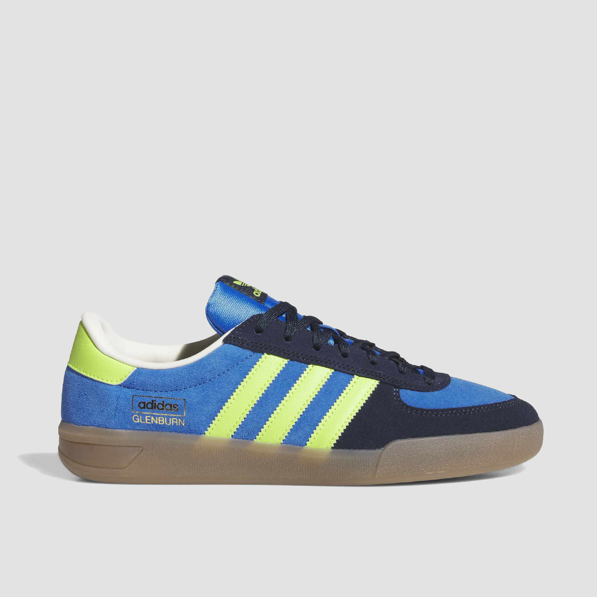 adidas Glenburn Shoes - Bright Royal/Semi Solar Slime/Collegiate Navy
