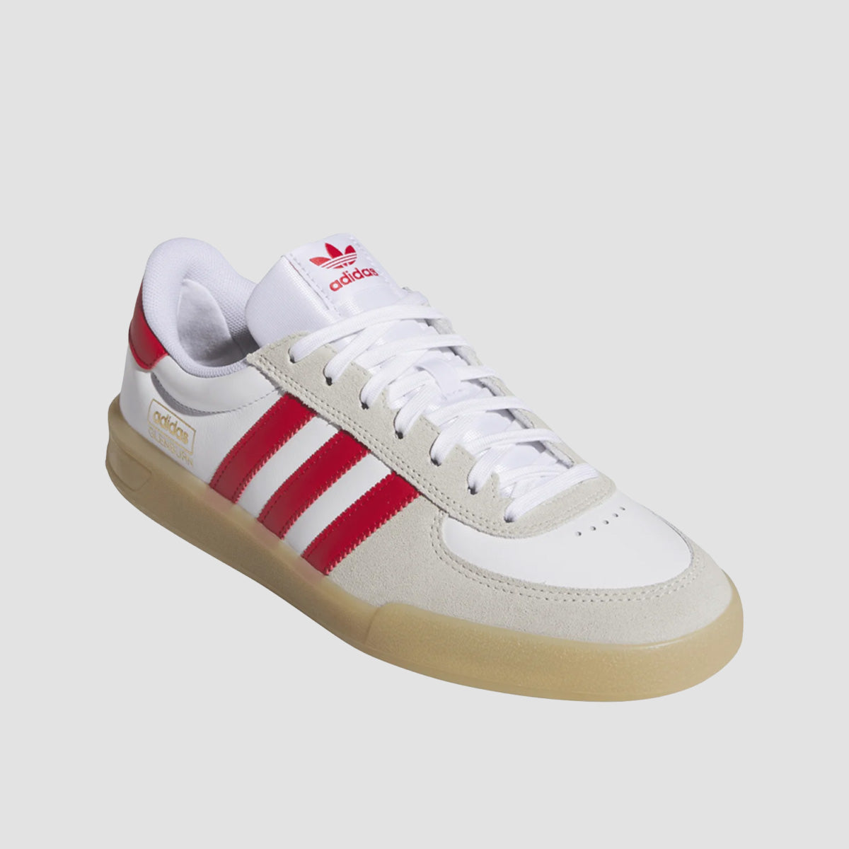 adidas Glenburn Shoes - Ftwr White/Better Scarlet/Gum 3