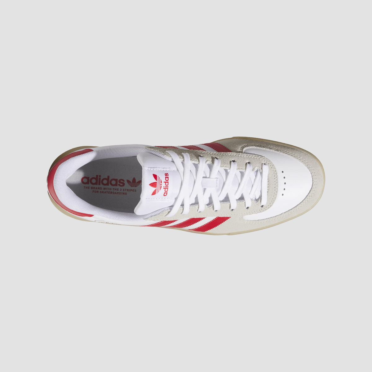 adidas Glenburn Shoes - Ftwr White/Better Scarlet/Gum 3