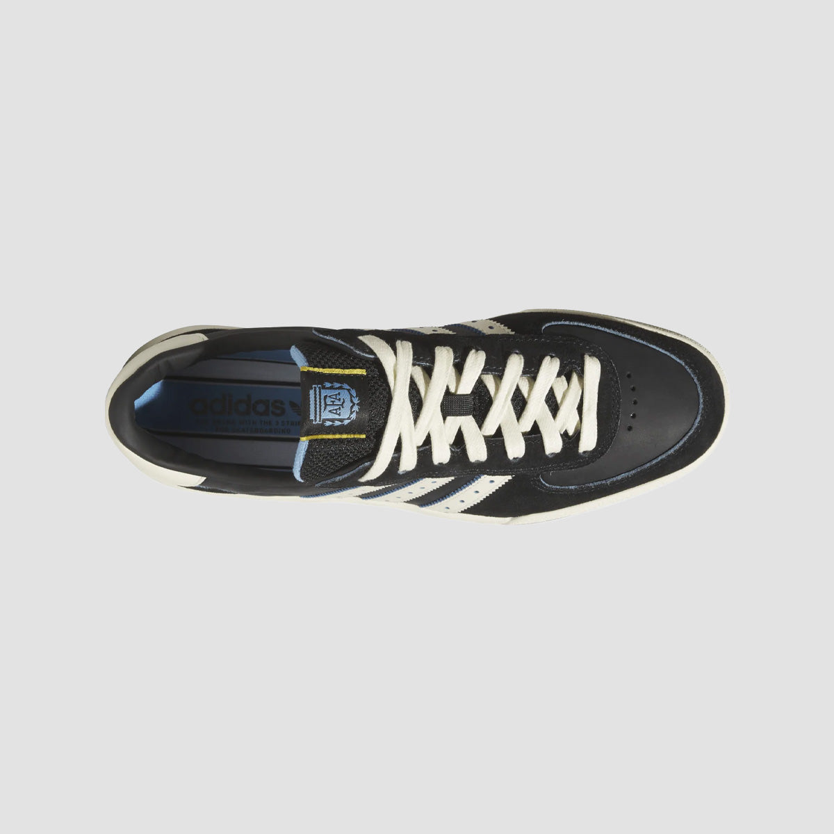 adidas Glenburn X Thrasher X AFA Argentina Shoes - Core Black/Cream White/Gum5