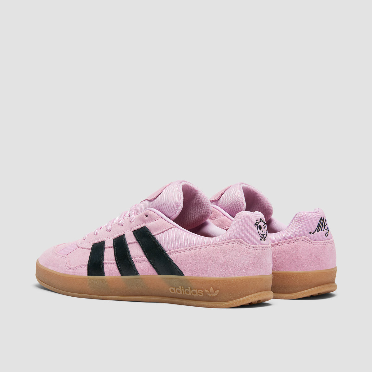 adidas Gonz Aloha Shoes - Light Orchid/Core Black/Gum4