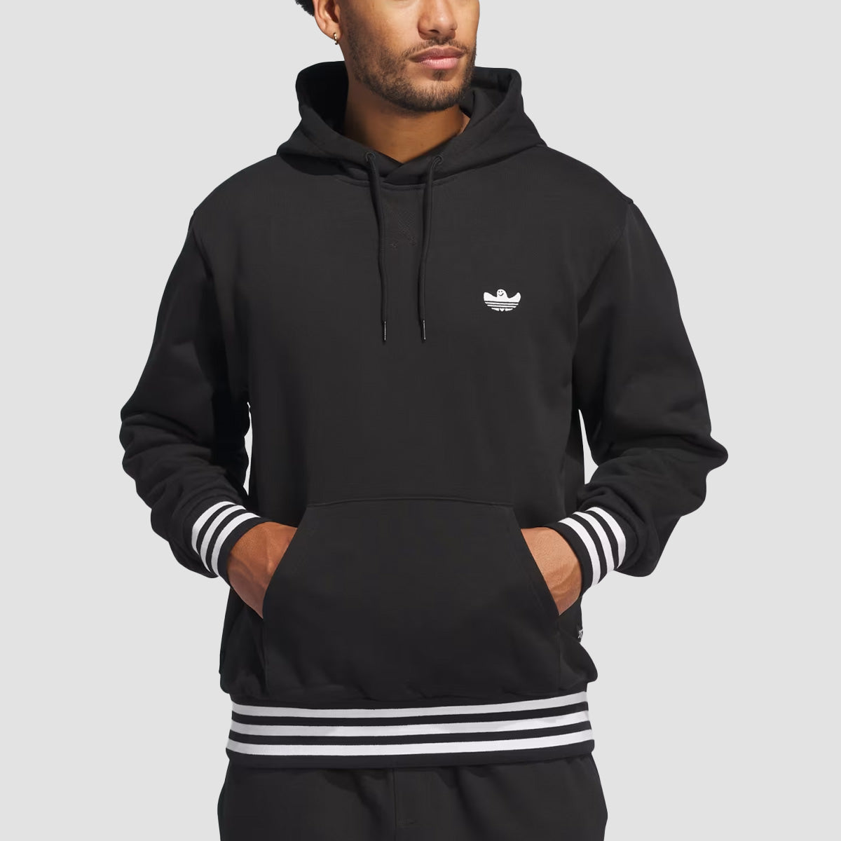 adidas Heavyweight Shmoofoil Pullover Hoodie Black