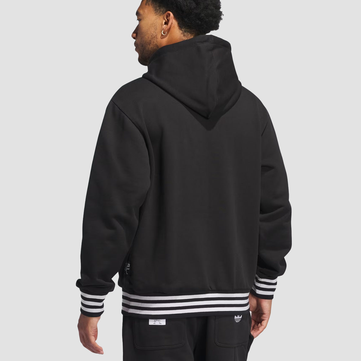 adidas Heavyweight Shmoofoil Pullover Hoodie Black