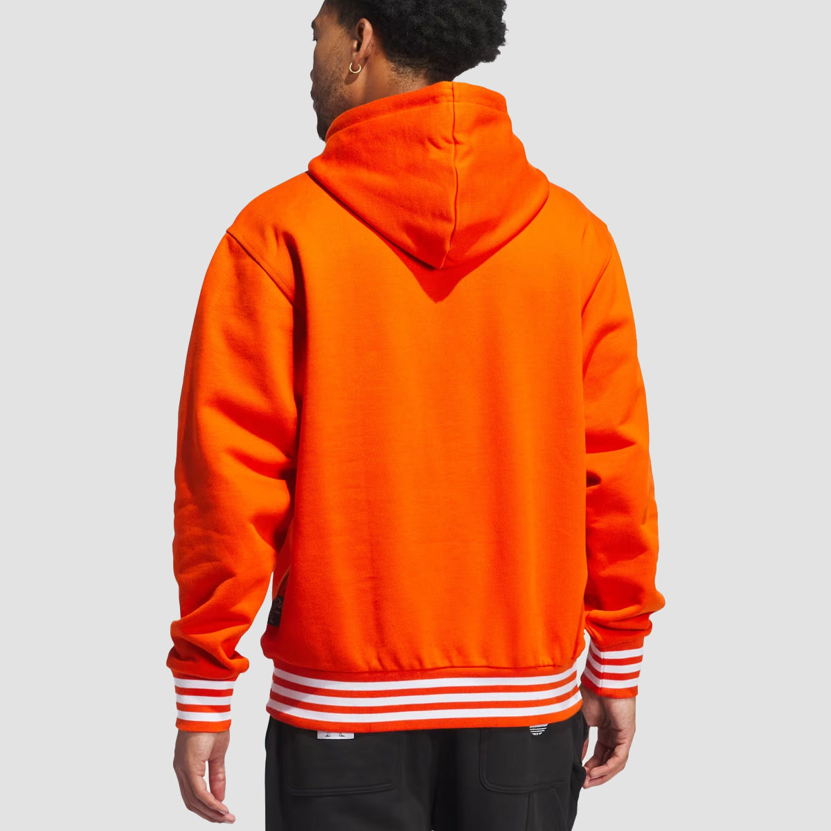 adidas Heavyweight Shmoofoil Pullover Hoodie Collegiate Orange