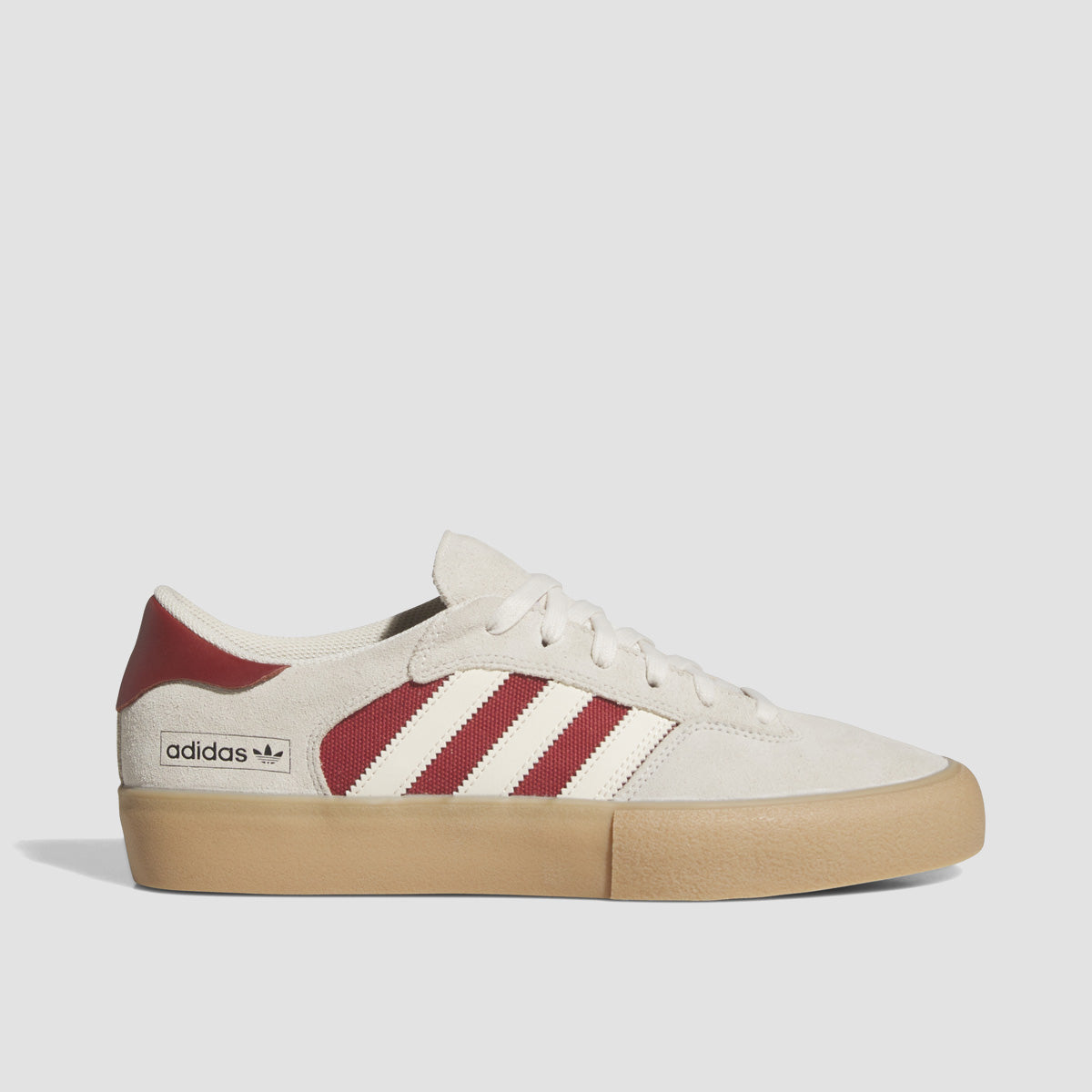 adidas Matchbreak Super Shoes - Wonder White/Preloved Ruby/Gum 3