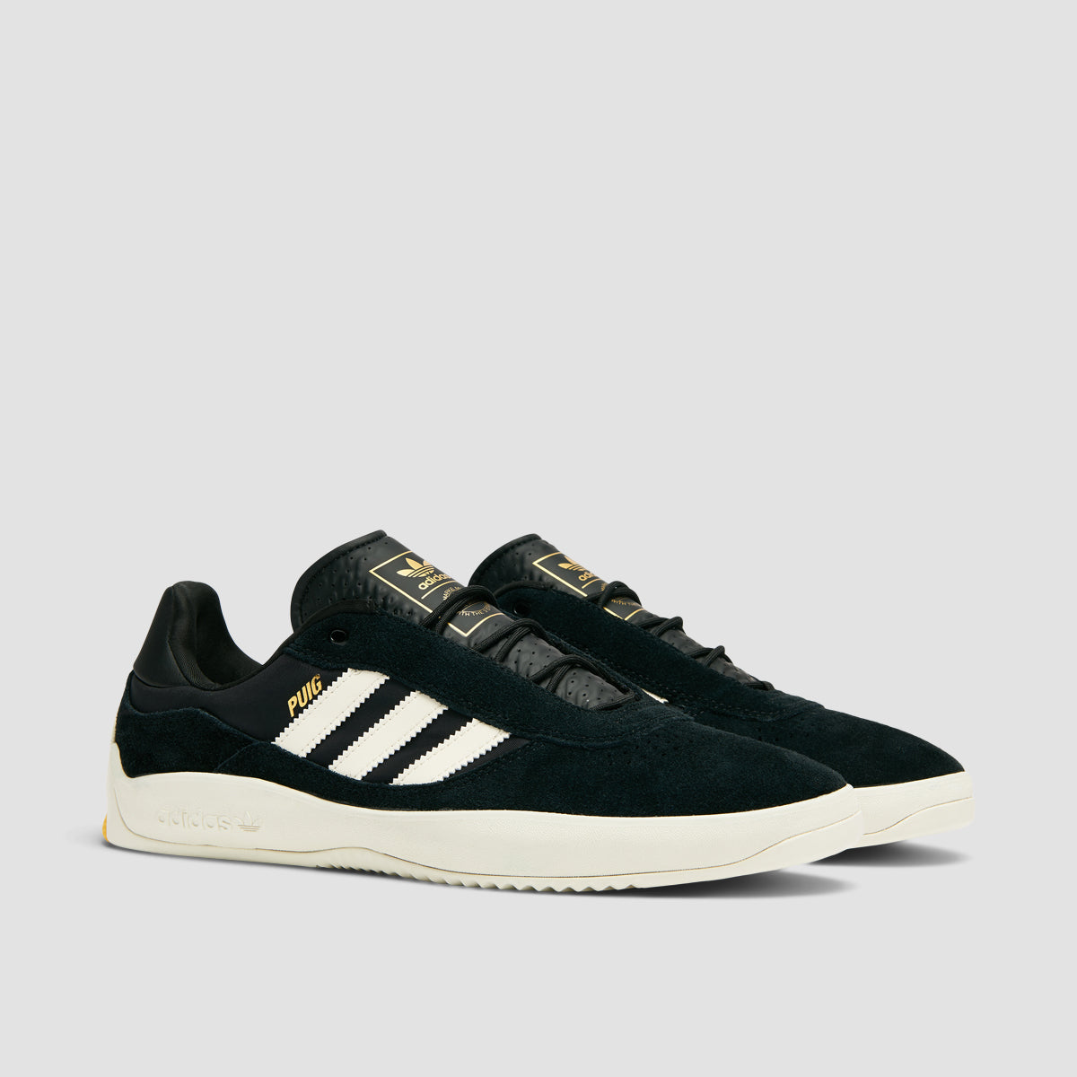 adidas Puig Shoes - Core Black/Ivory/Bold Gold