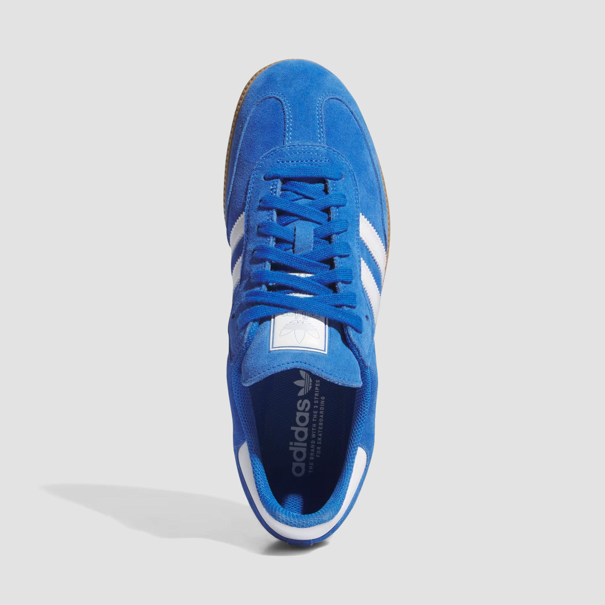 adidas Samba ADV Shoes - Bluebird/Ftwr White/Gold Met.