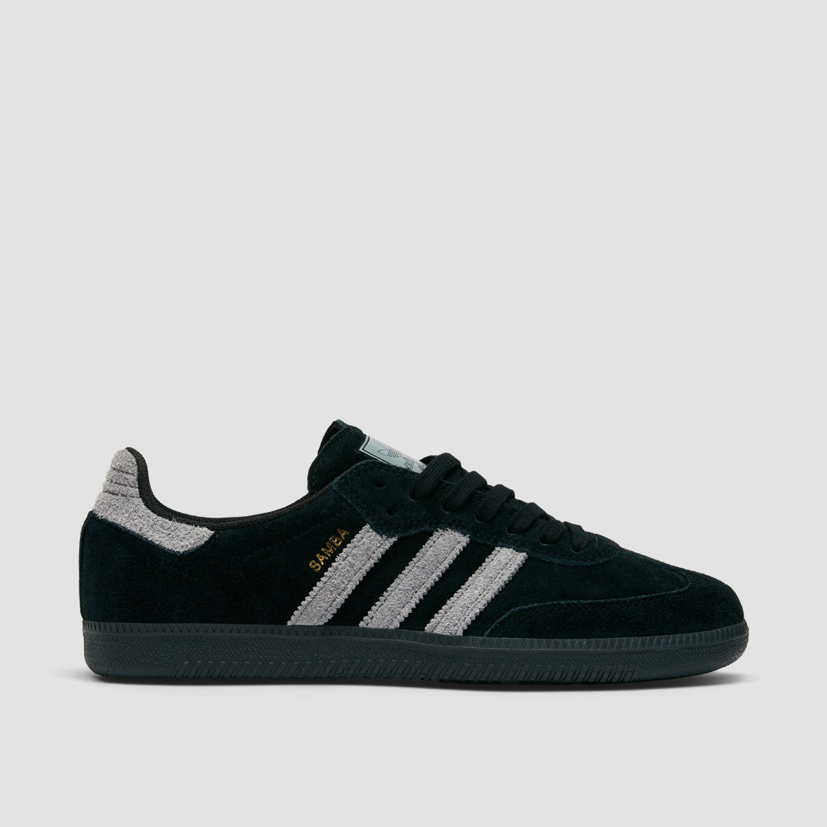 adidas Samba ADV Shoes - Core Black/Grey Four/Gold Met