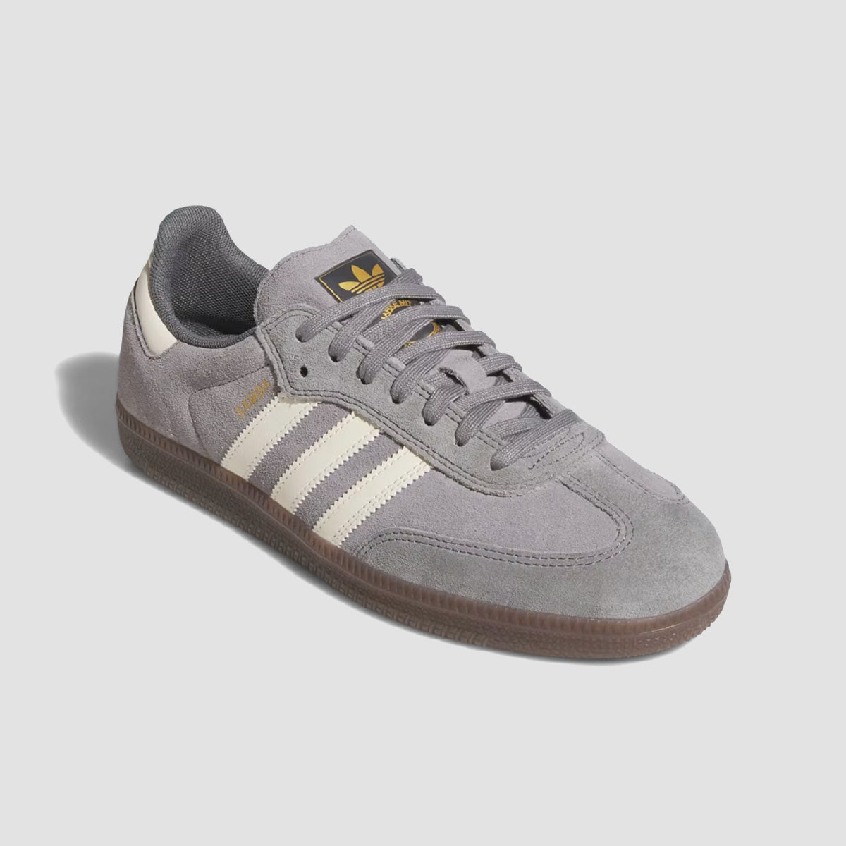 adidas Samba Adv Shoes - Grey Four/Cream White/Grey Three