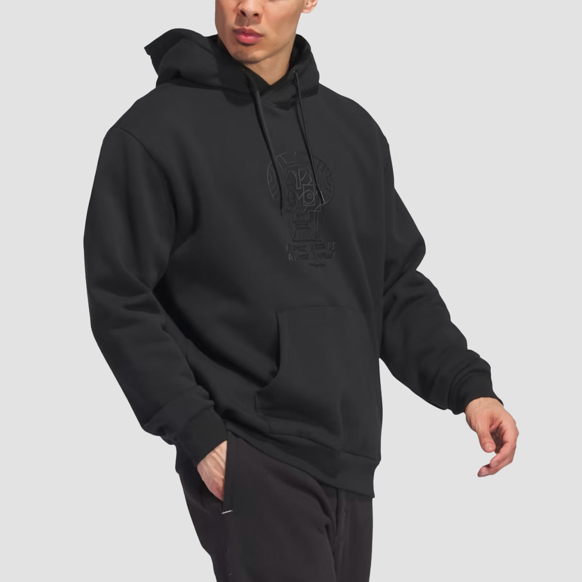 adidas Shmoo G Pullover Hoodie Black