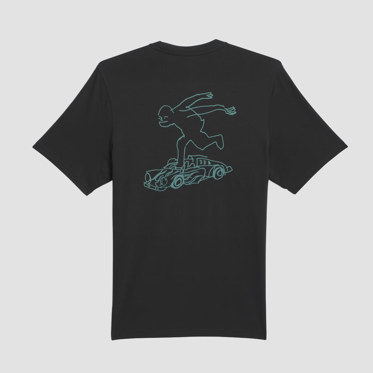 adidas Shmoofoil Gonz Speedy T-Shirt (Gender Neutral) Black/Preloved Teal