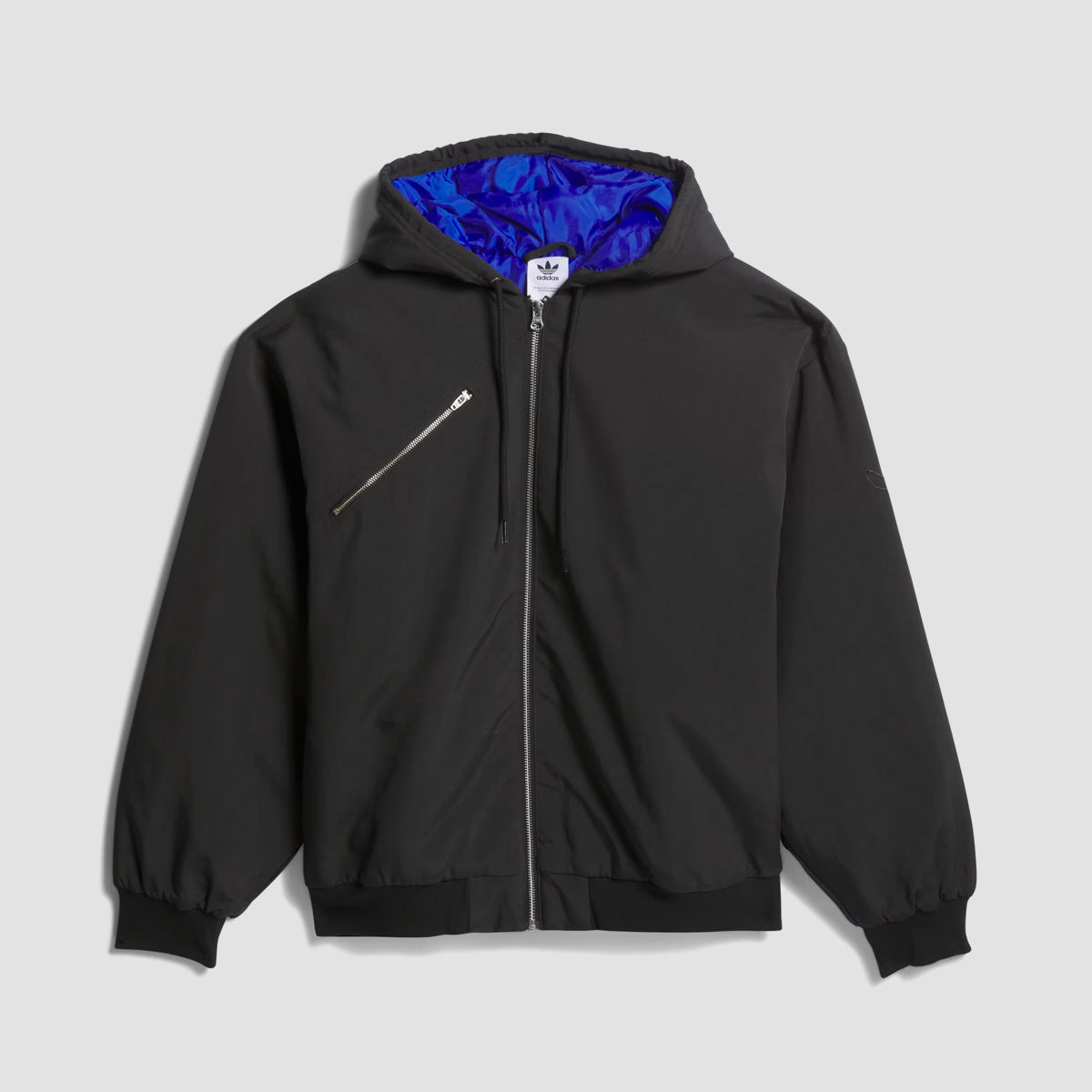 adidas Shmoofoil Nylon Canvas Jacket Black/Team Royal Blue