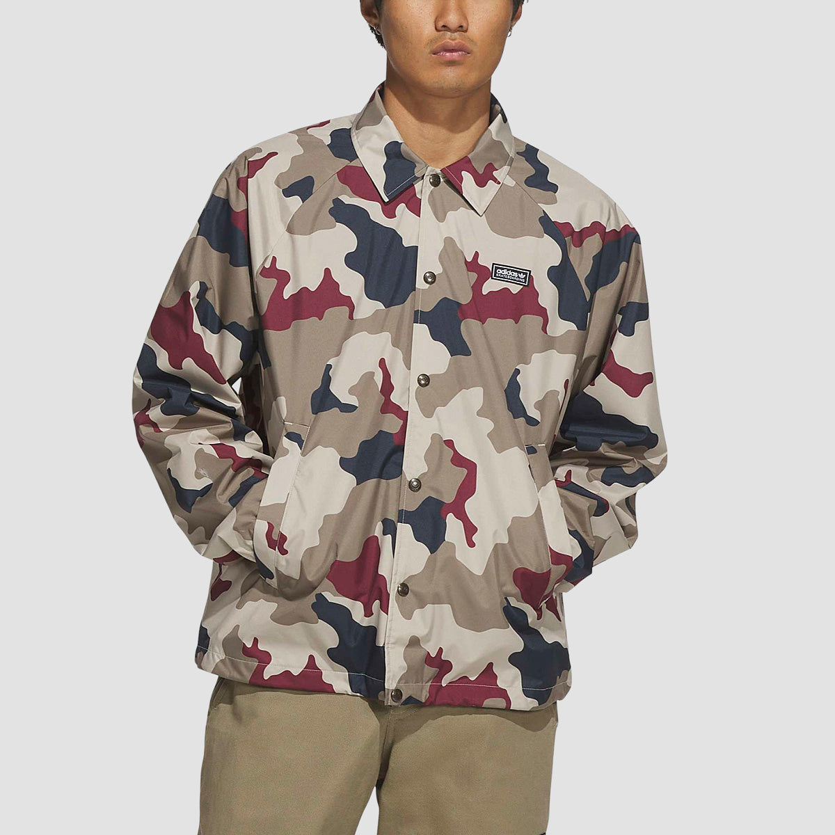 adidas Skateboarding Camo Coach Jacket Multicolour