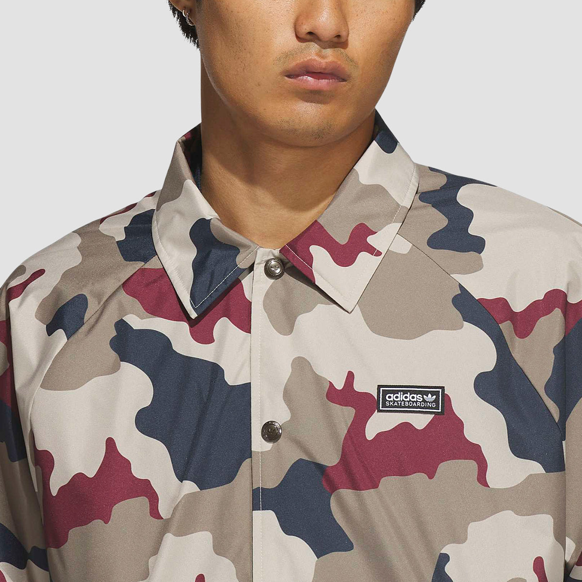 adidas Skateboarding Camo Coach Jacket Multicolour
