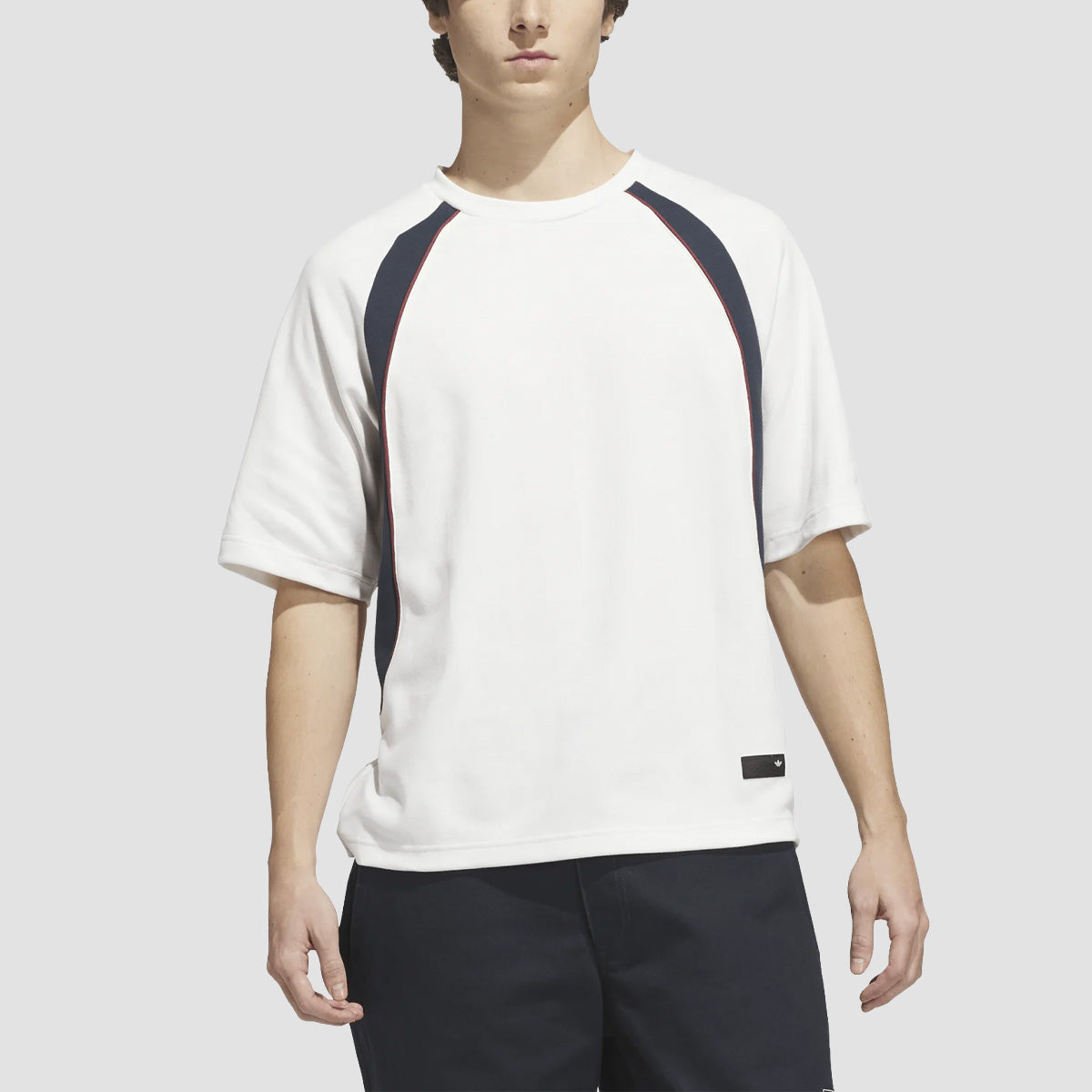 adidas Skateboarding FS+ Jersey T-Shirt Core White/Aurora Ink
