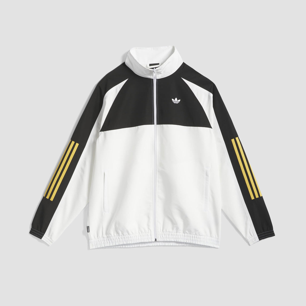 adidas Skateboarding Gatsele Track Track Jacket Core White/White/Black