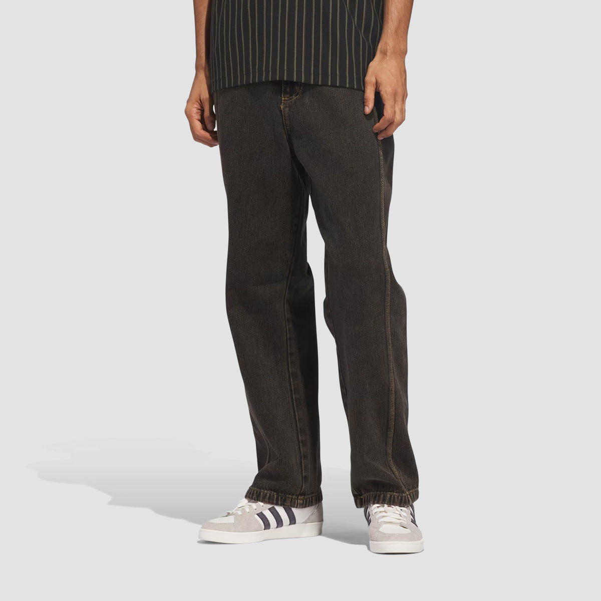 adidas Skateboarding X Kader Acid Washed Pants Bronze Strata