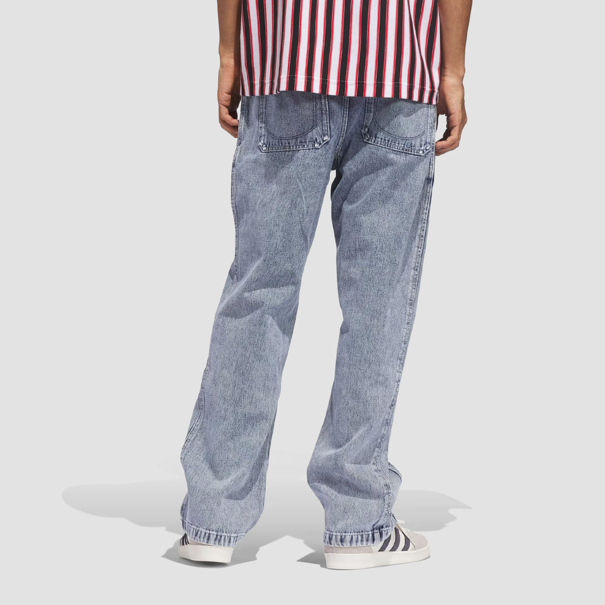 adidas Skateboarding X Kader Acid Washed Pants LGH Solid Grey