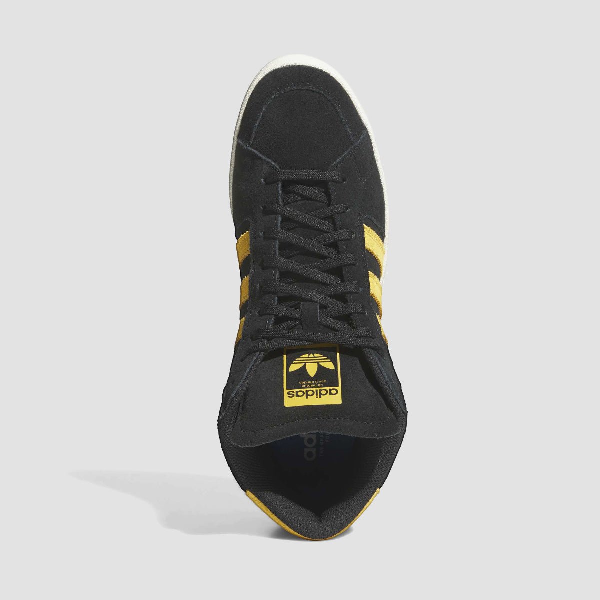 adidas Superskate High Top Shoes - Core Black/Preloved Yellow/Off White