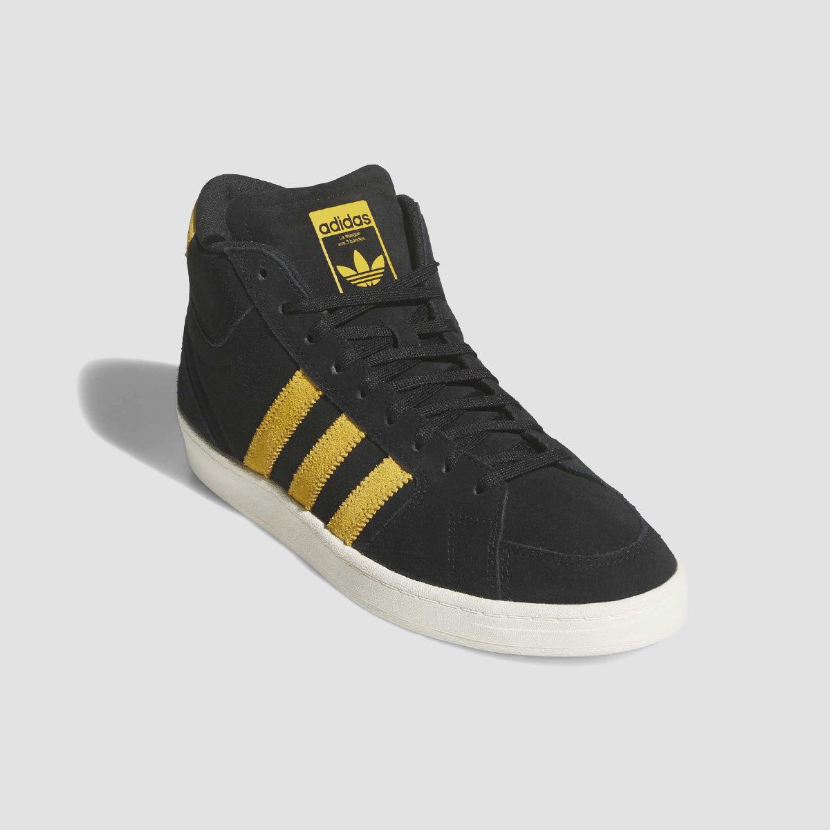 adidas Superskate High Top Shoes - Core Black/Preloved Yellow/Off White
