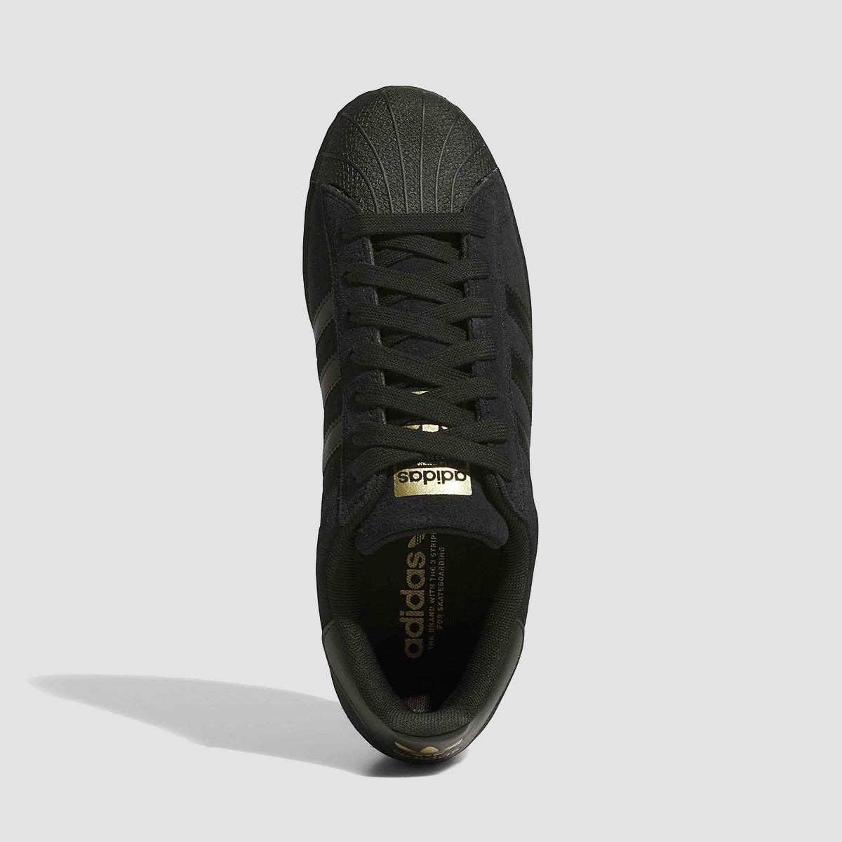 adidas Superstar Adv Shoes - Core Black/Core Black/Gold Met.