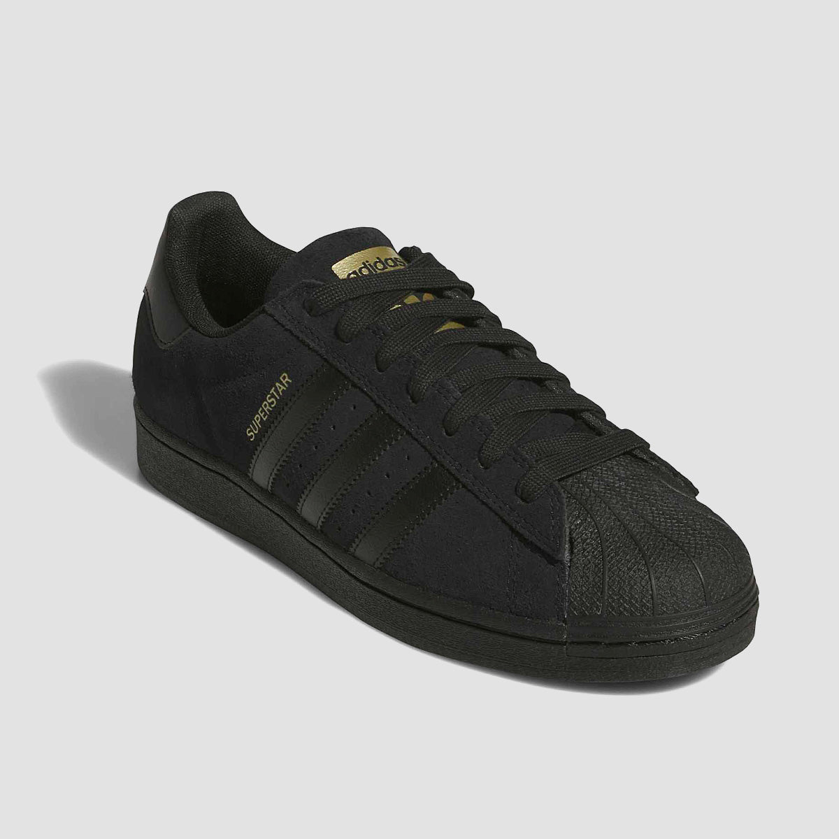 adidas Superstar Adv Shoes - Core Black/Core Black/Gold Met.