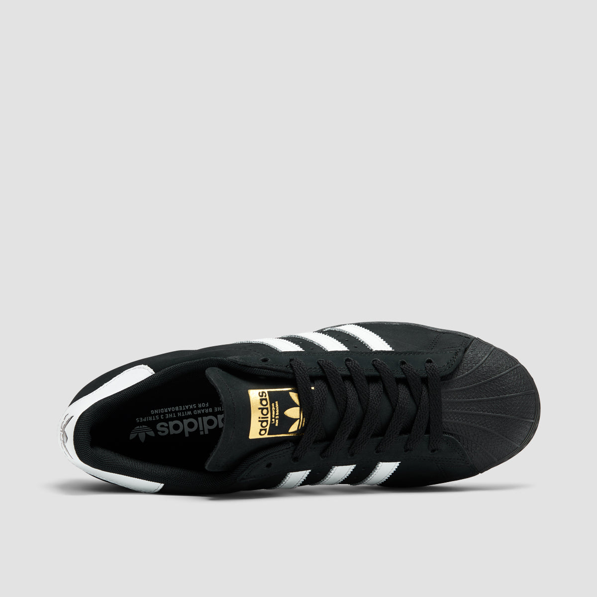 adidas Superstar ADV Shoes - Core Black/Ftwr White/Gold Met