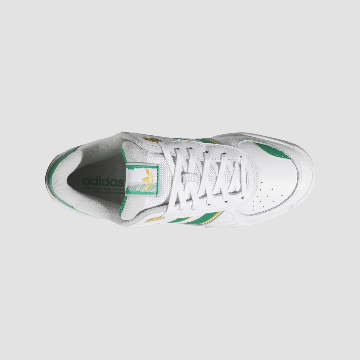 adidas Tekkira Cup Shoes - Ftwr White/Court Green/Preloved Yellow