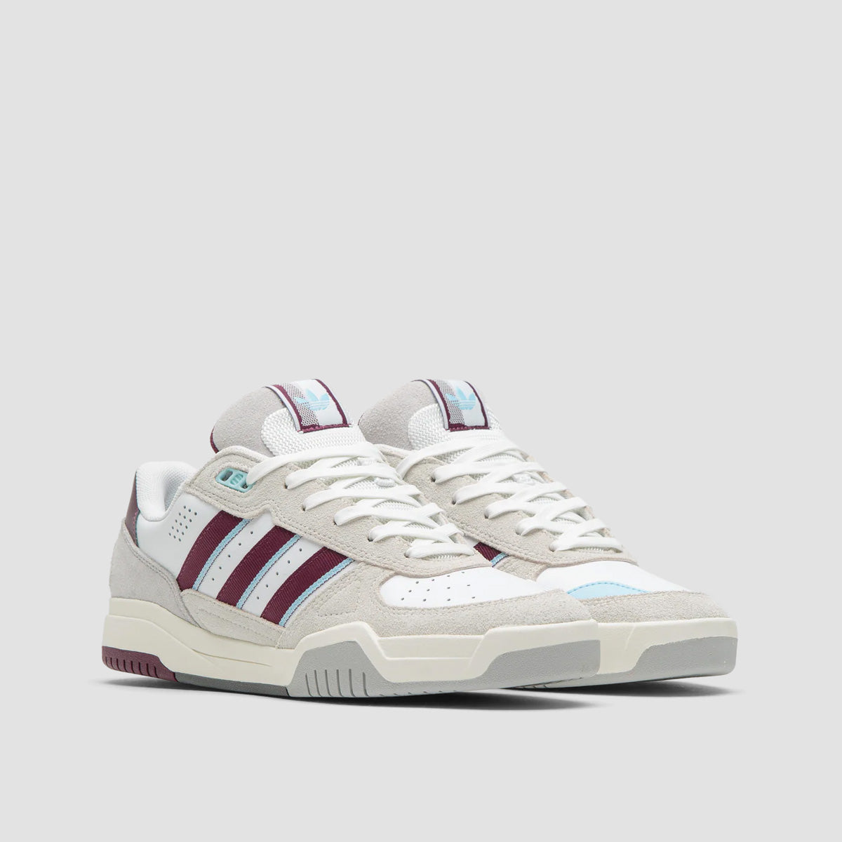 adidas Tekkira Cup Shoes - Ftwr White/Maroon/Clear Sky
