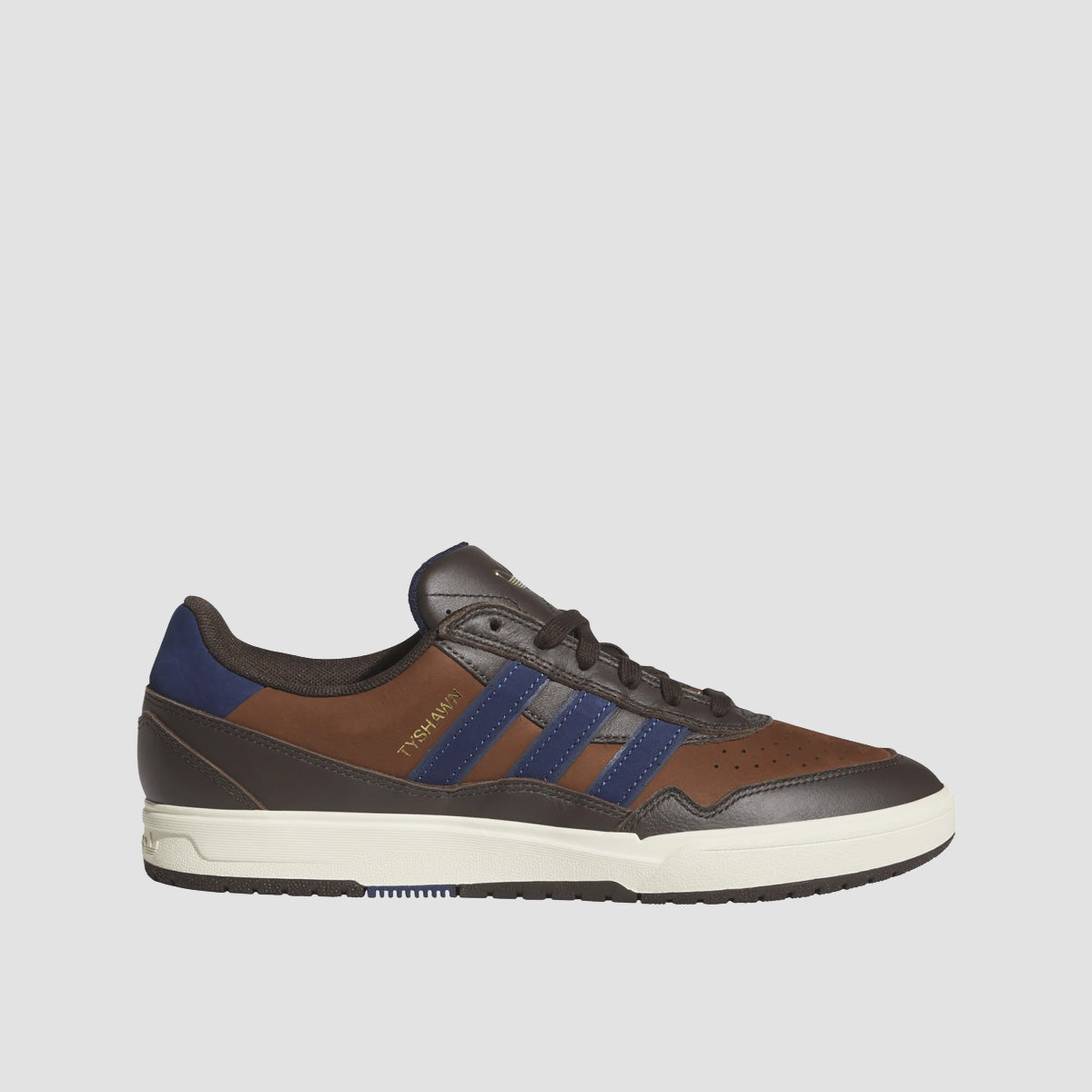 adidas Tyshawn II Shoes - Aurora Coffee/Dark Blue/Preloved Brown