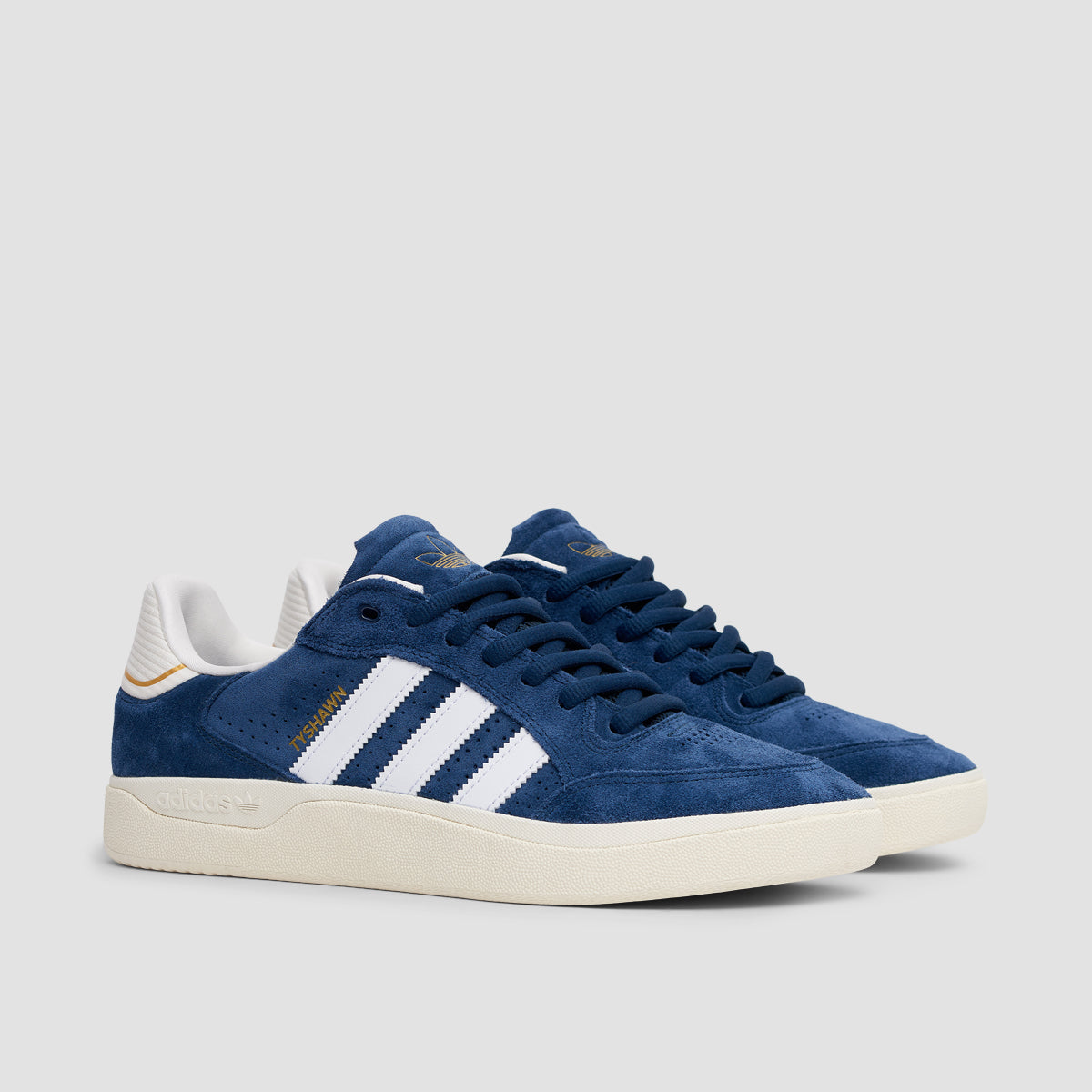 adidas Tyshawn Low Shoes - Collegiate Navy/Footwear White/Core white