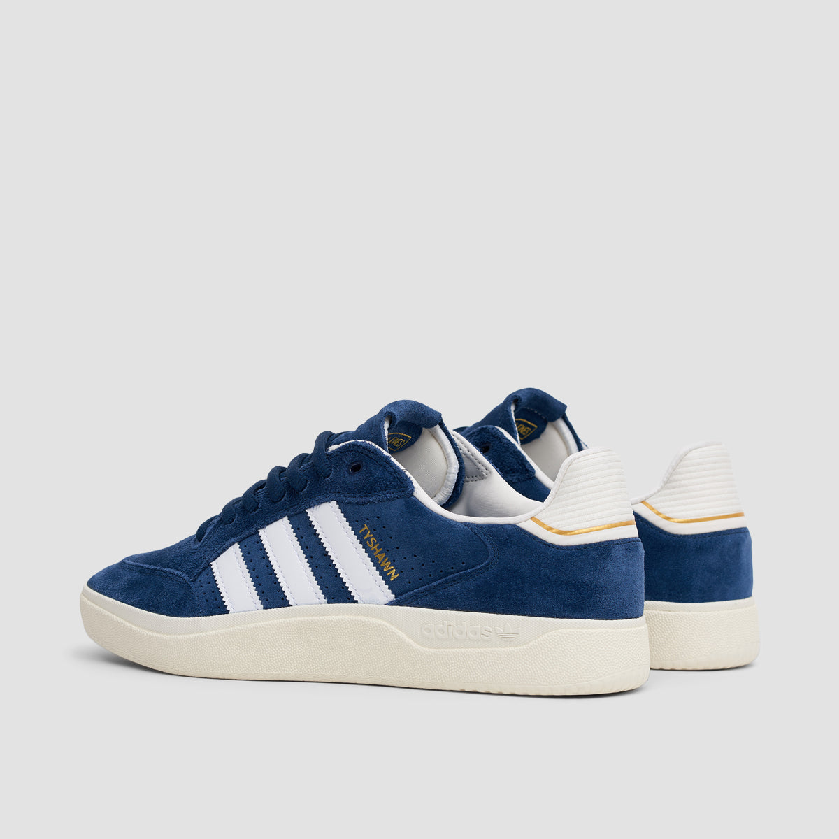 adidas Tyshawn Low Shoes - Collegiate Navy/Footwear White/Core white