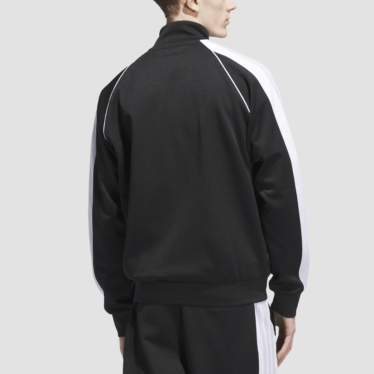 adidas Tyshawn Track Jacket (Gender Neutral) Black/White/Dash Grey