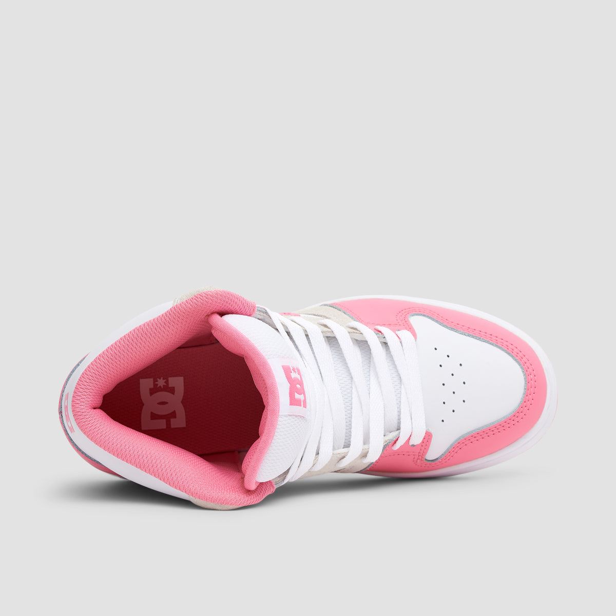 DC Manteca 4 Hi Shoes - Pink/White - Womens