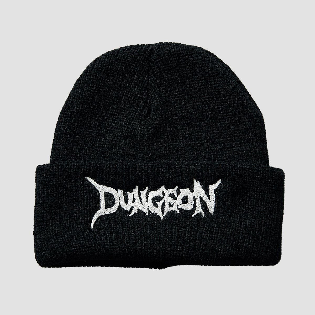 Dungeon Logo Beanie Black/Glow In The Dark