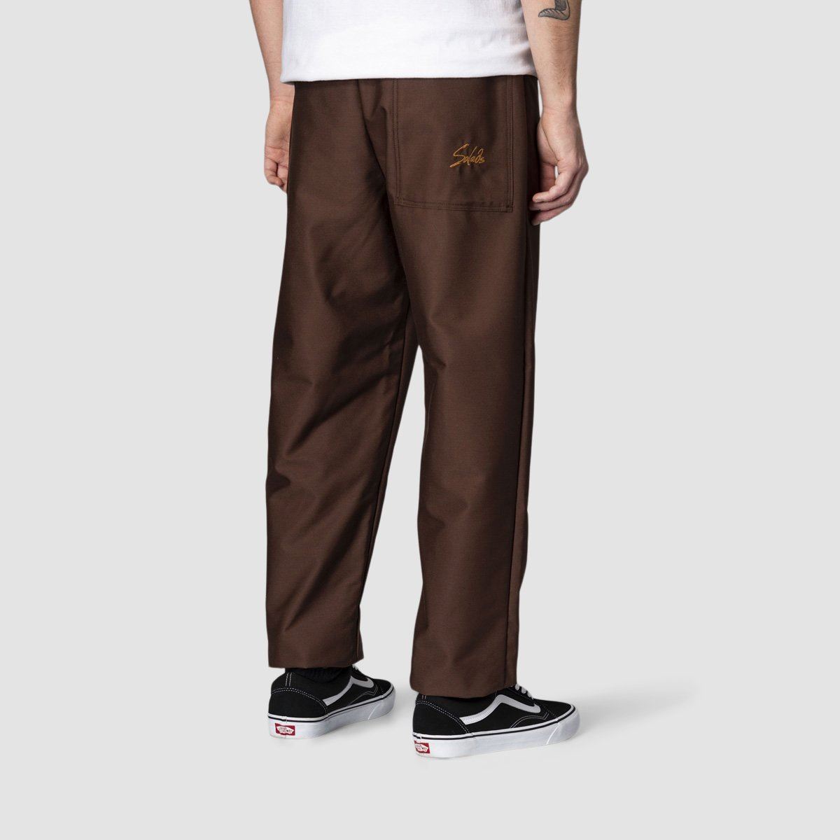 Salads Handmade Trousers Brown