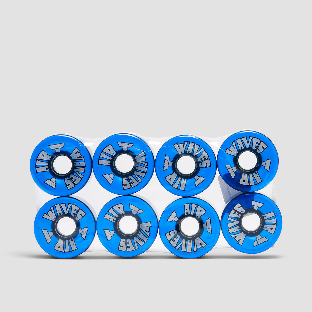 Air Waves USA 78a Quad Wheels x8 Clear Blue