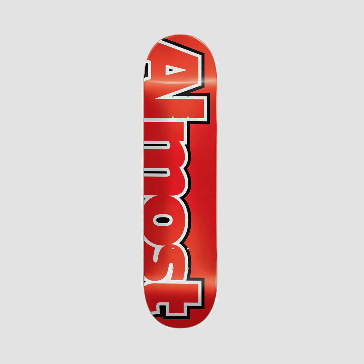 Almost Outliner Hybrid Skateboard Deck Red - 8.5"