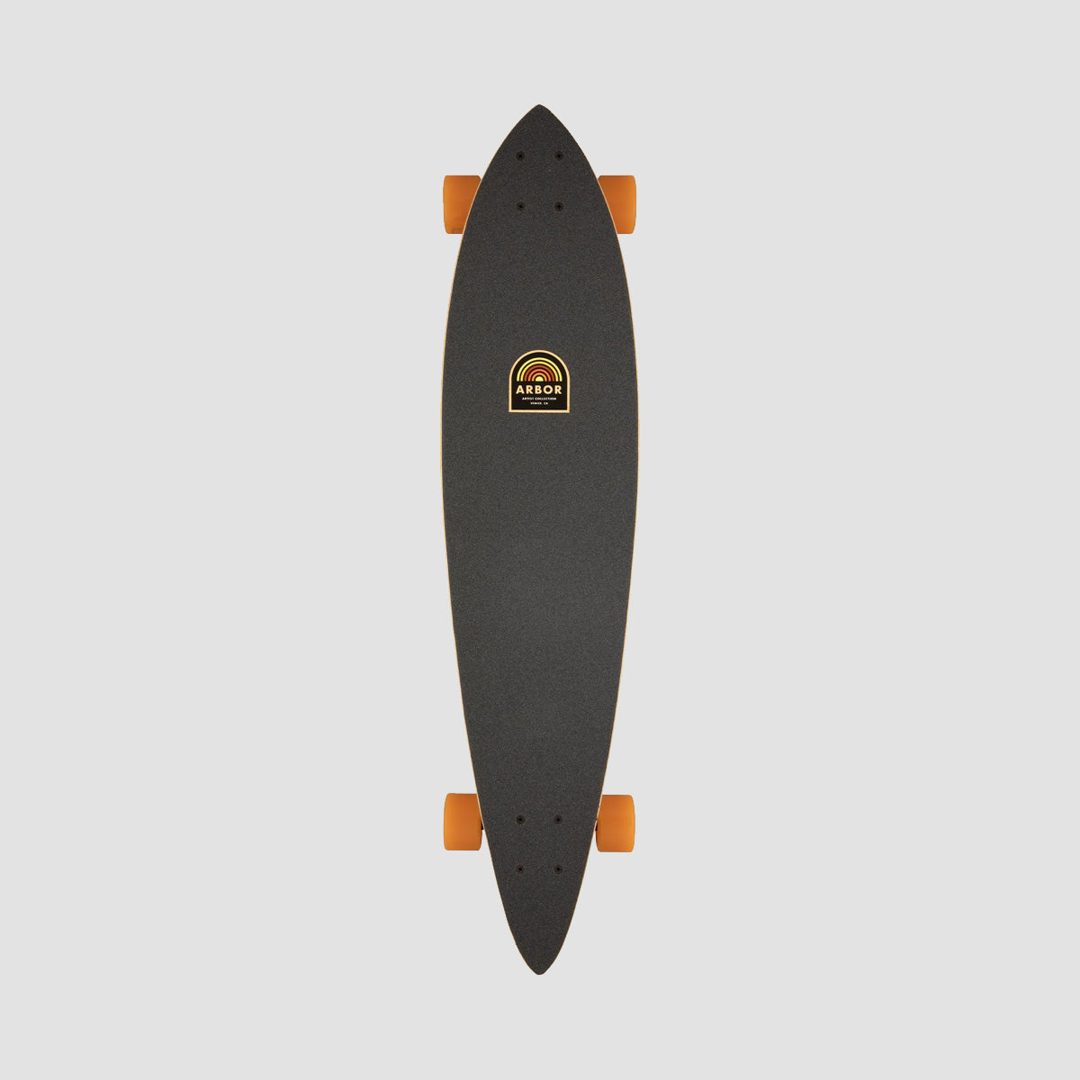 Arbor Artist Fish Pintail Longboard Skateboard - 37"