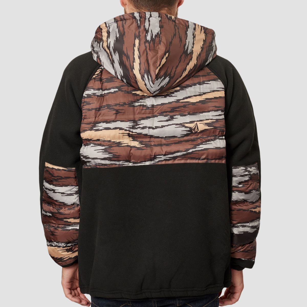 Volcom Muzzer Tripper Lined Fleece Bark Brown