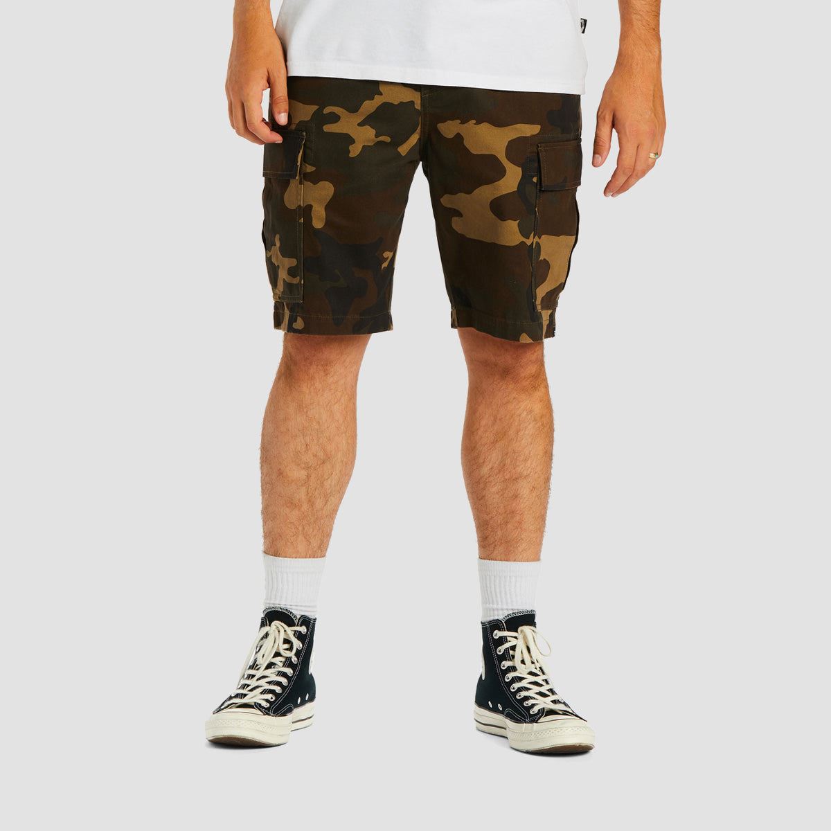 Billabong Combat Cargo Shorts Military Camo