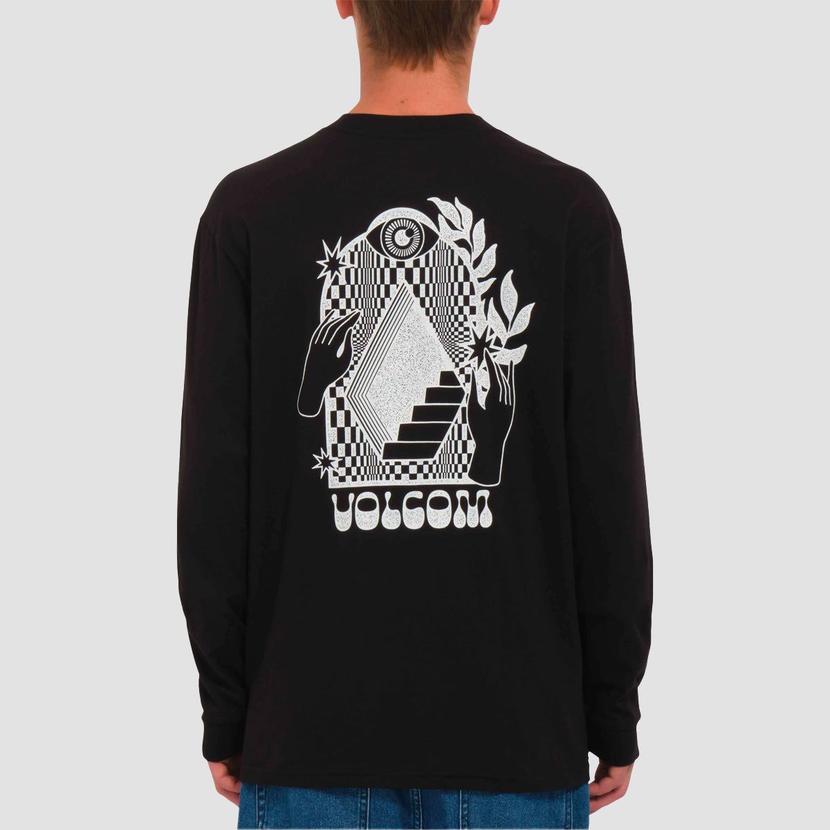 Volcom Stairway Longsleeve T-Shirt Black