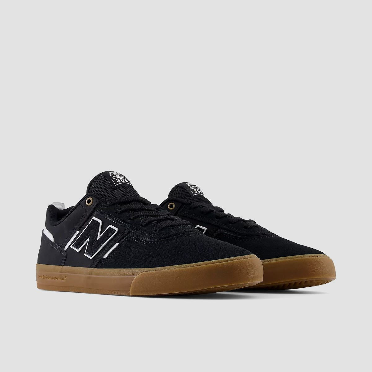 New Balance Numeric Jamie Foy 306 Shoes - Black/White