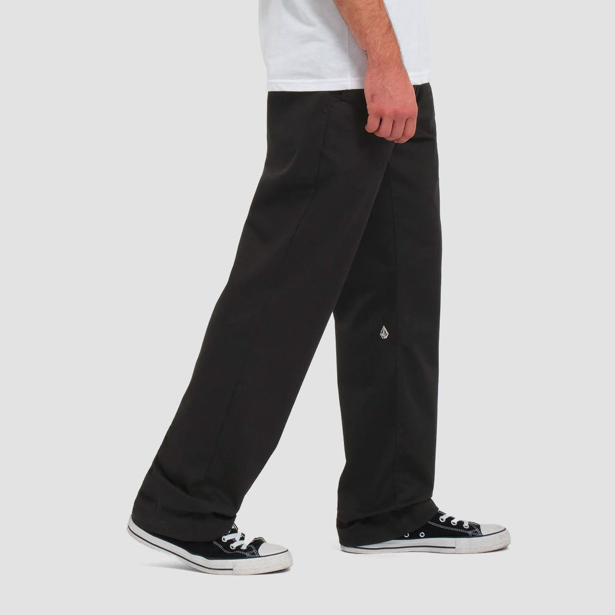 Volcom Frickin Regular Stretch Chino Pants Black