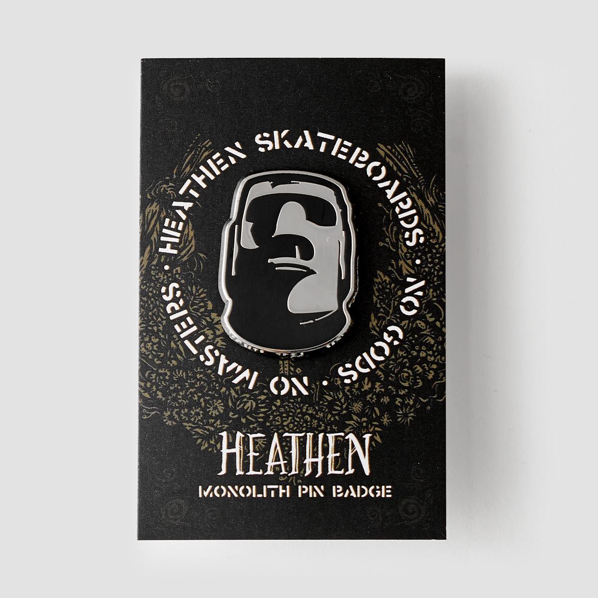 Heathen Monolith Enamel Pin Badge