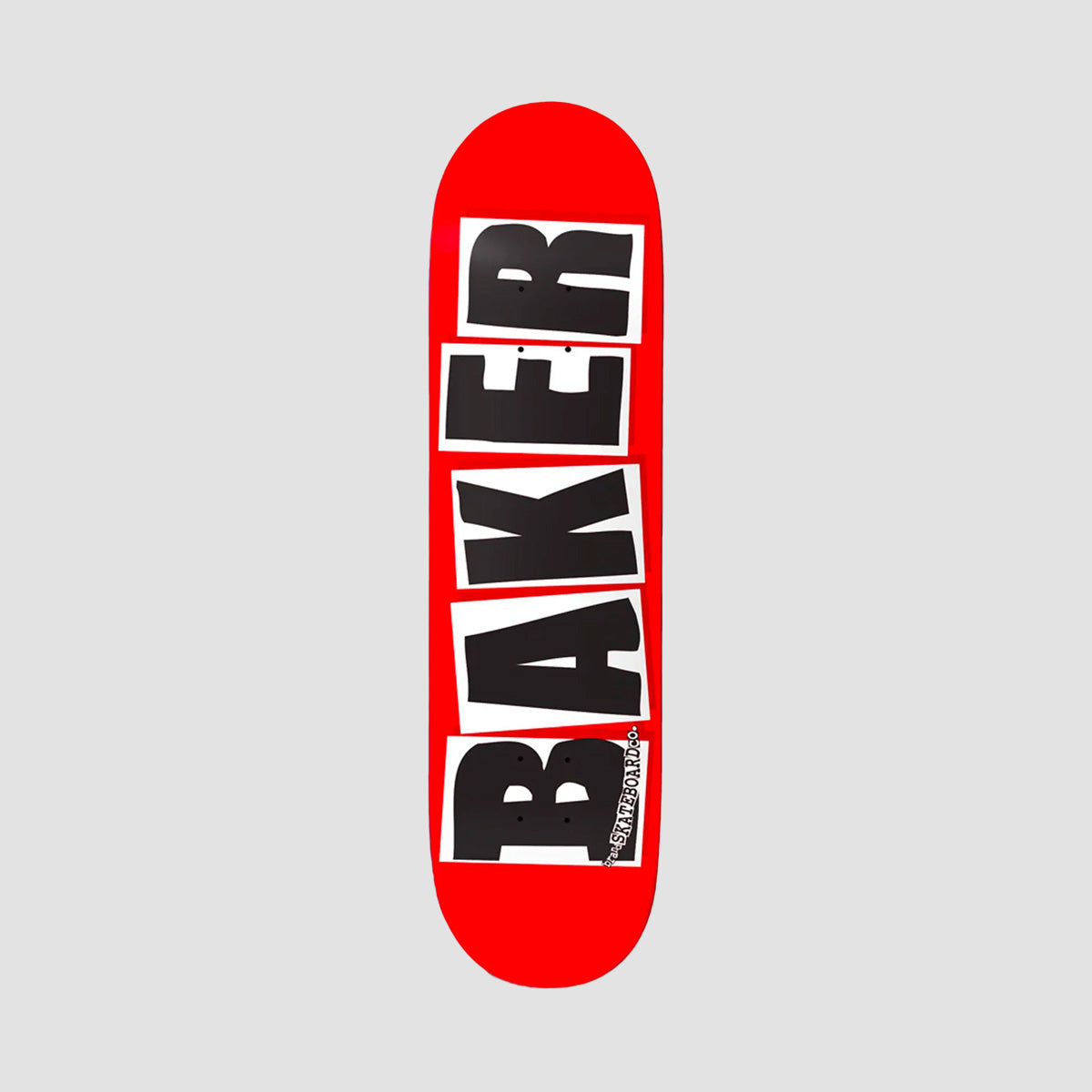 Baker Brand Logo Skateboard Deck Red/Black - 8.75"