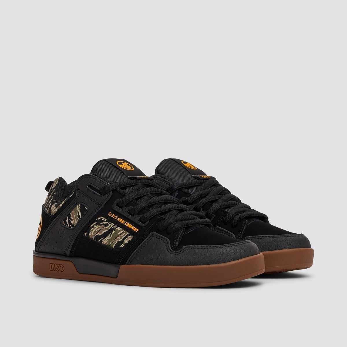 DVS Comanche 2.0+ Shoes - Black/Jungle/Camo Nubuck