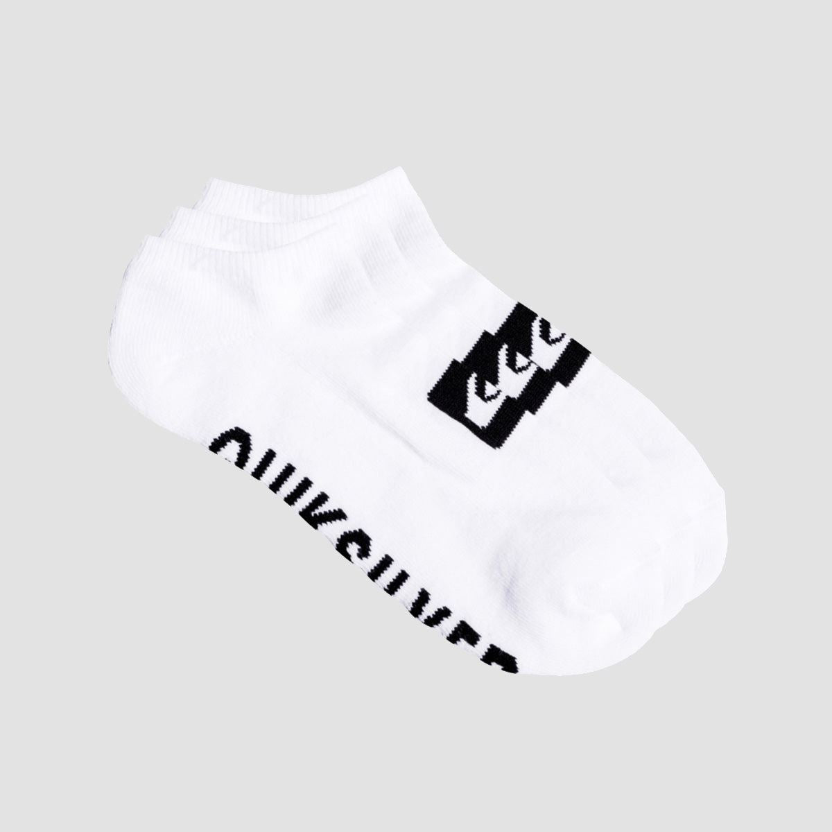 Quiksilver Ankle Socks 3 Pack White