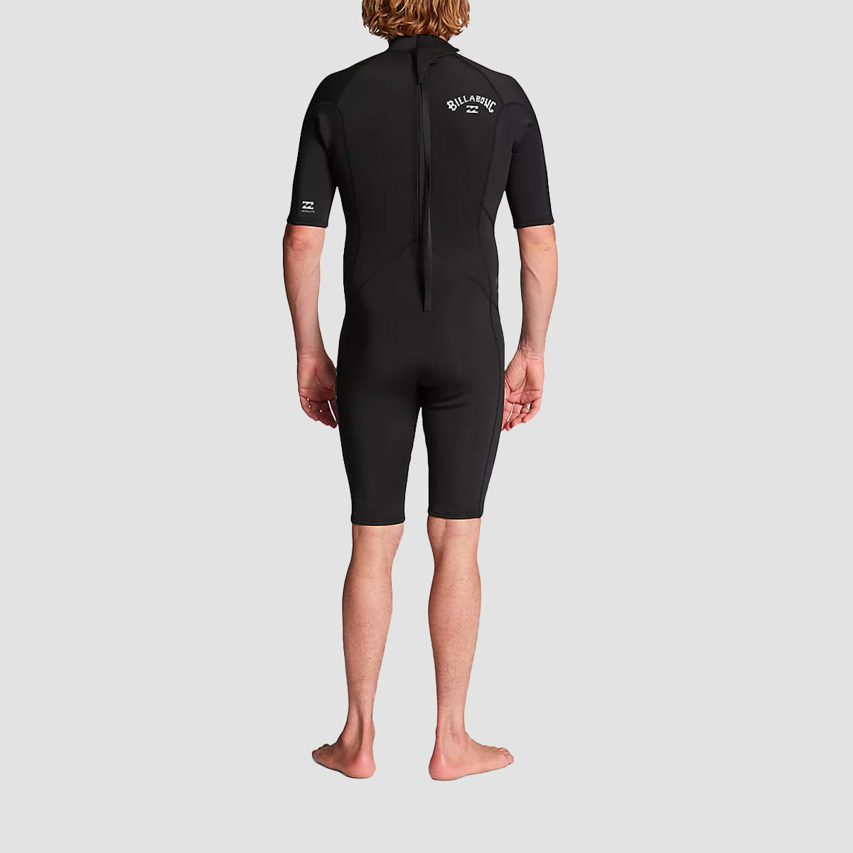 Billabong Absolute 2/2mm Back Zip Shorty Wetsuit Black